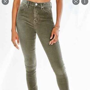 BDG High-Rise Twig Corduroy Skinny Jeans